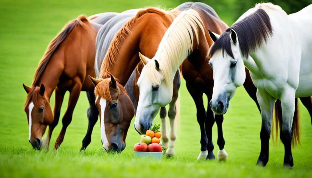 horse diet for ideal body condition