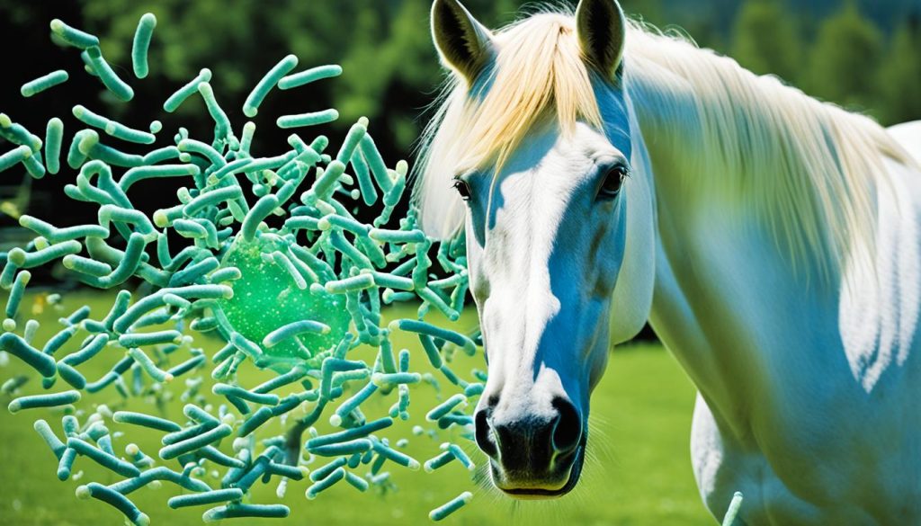how probiotics improve horse immune system