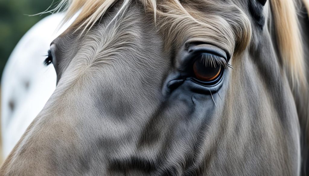 signs of aging in horses